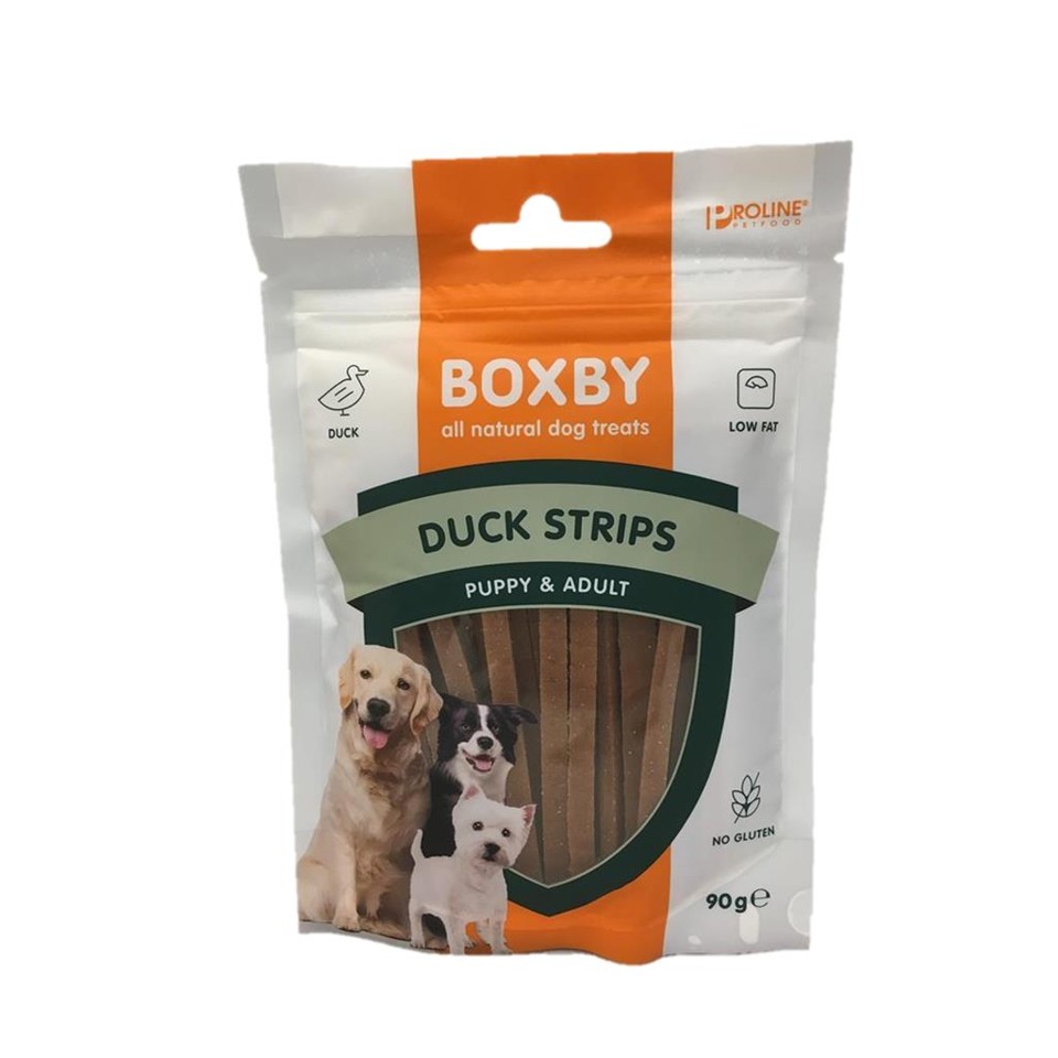 Boxby -BLAND 4 FOR 119 - Ande Strips(Glutenfri) 90g. ks.