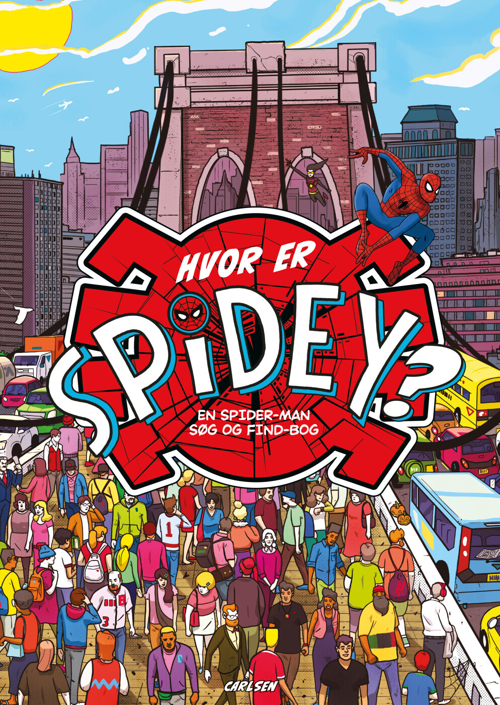 Hvor Er Spidey? En Søg Og Find-Bog - Märvel - Bog
