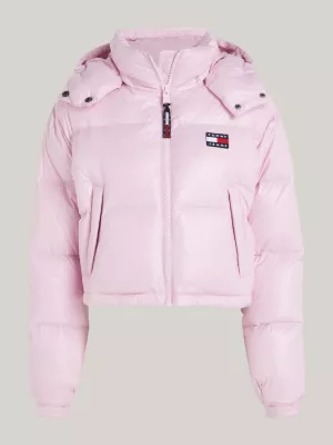 Jaqueta puffer cropped Alaska