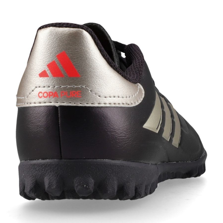 adidas Copa Pure 2 League TF Vivid Horizon - Aurora Black/Argenté/Turbo - Enfant