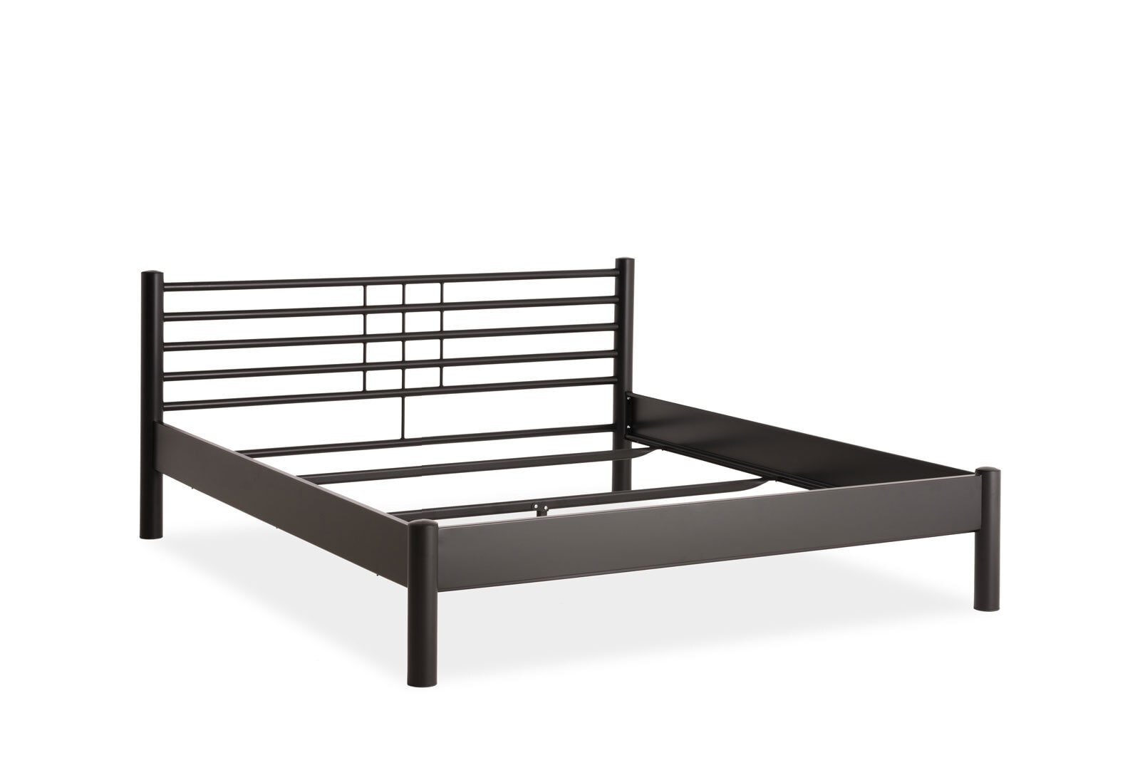 TRAUMWERKSTATT Metallbettgestell CHRISTINA 90 x 200 cm schwarz