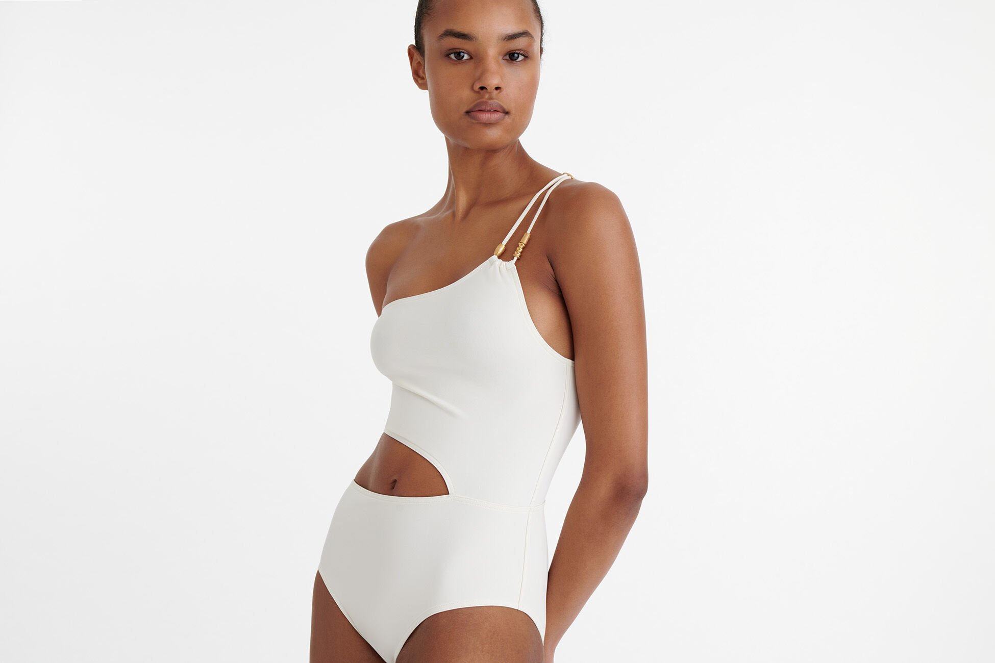 Ecume Une-pièce asymétrique SABLE FIN