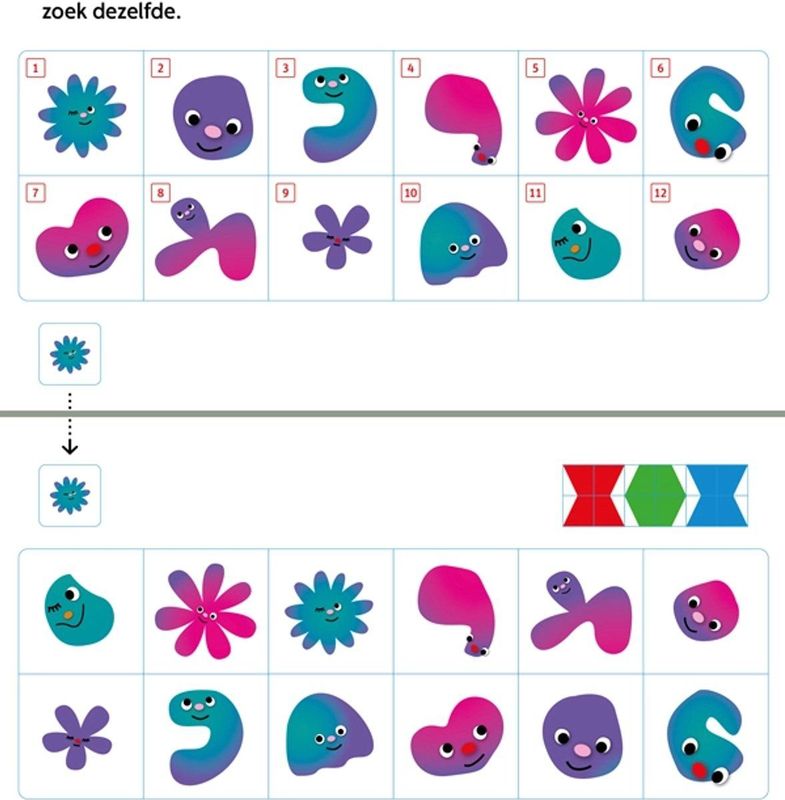 Loco Mini - Oefenboekje Kleuren Vormen Letters Cijfers