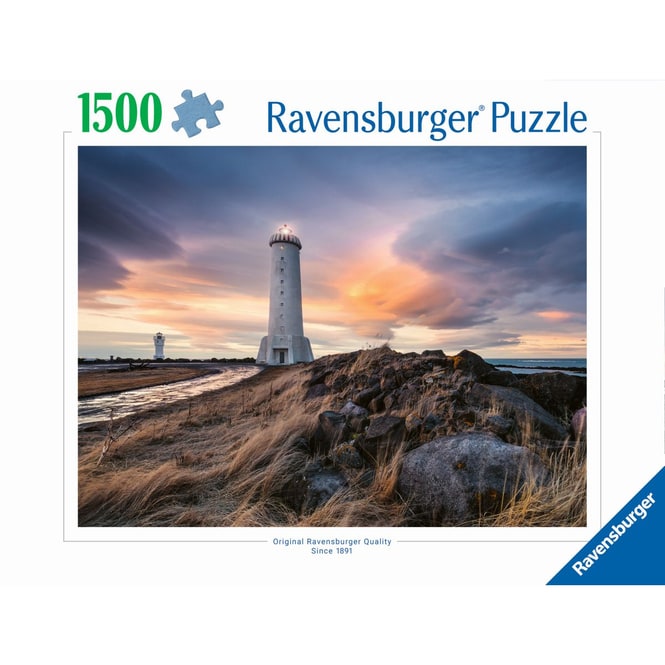 Puzzle - Leuchtturm von Akranes Island - 1500 Teile
