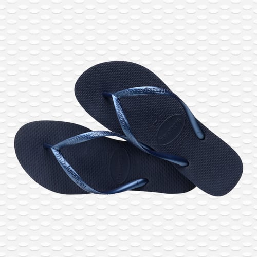 Tongs Femme Slim Bleu Marine