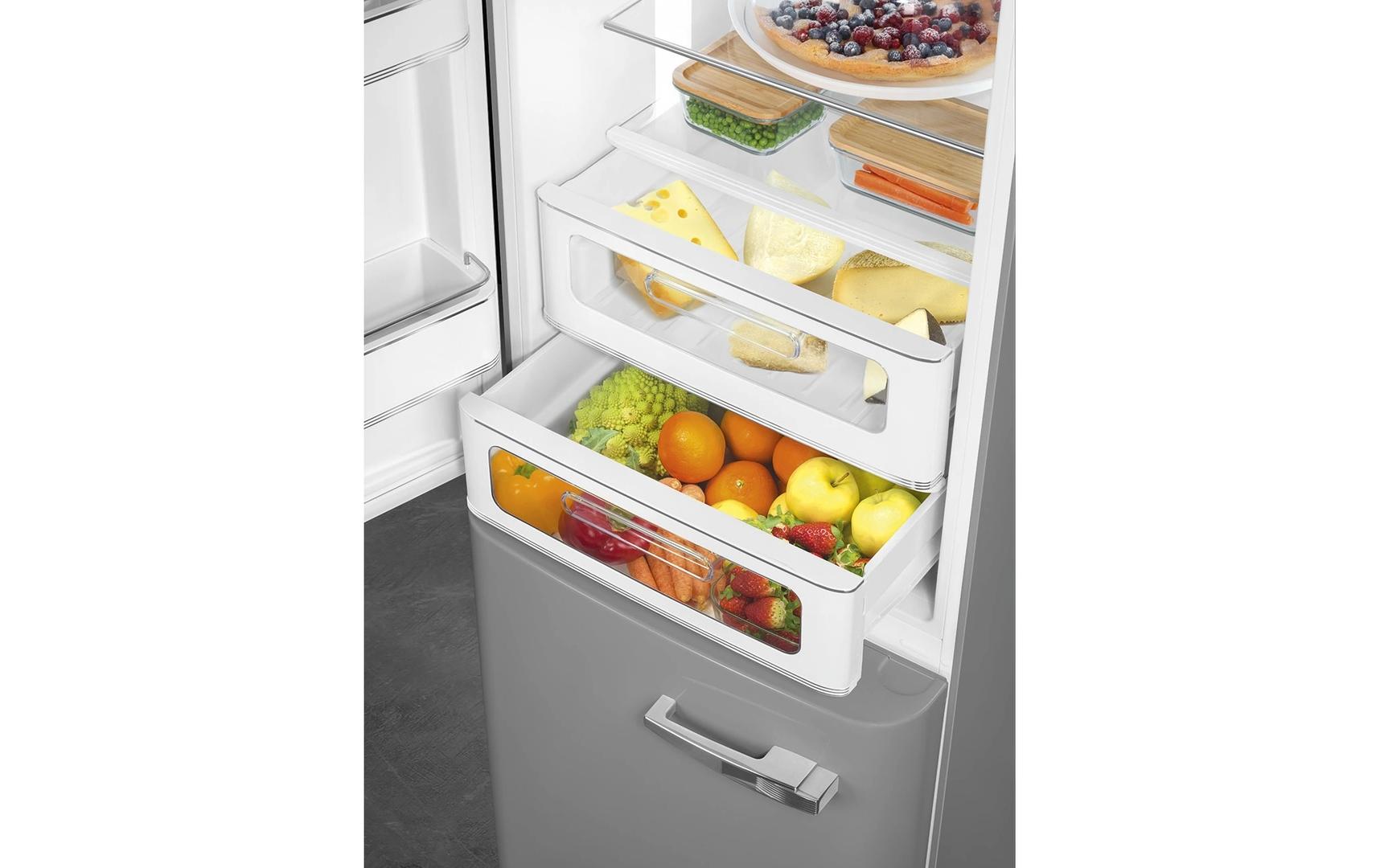 Kühl-Gefrierkombination FAB32LSV5 Links<br>Kombigerät mit Kühlschrank und Gefrierschrank