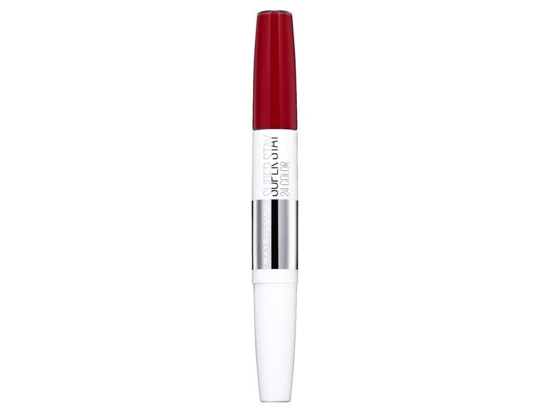 Maybelline Lippenstift Superstay 24H 510 Red Passion Langanhaltende Farbe und integrierter Pflegebalsam glänzt bis zu 24 h