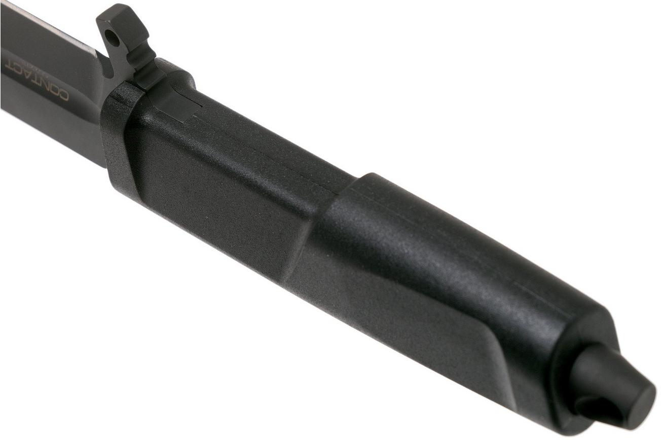 Extrema Ratio Contact, Black Black 04.1000.0215/BLK vaststaand mes