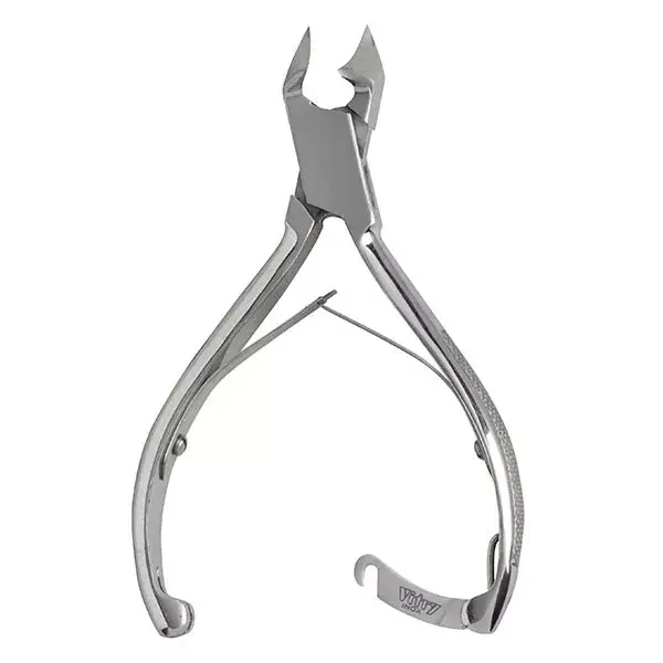 Pinça de podólogo de ponta dupla Vitry, 14 cm, aço inoxidável