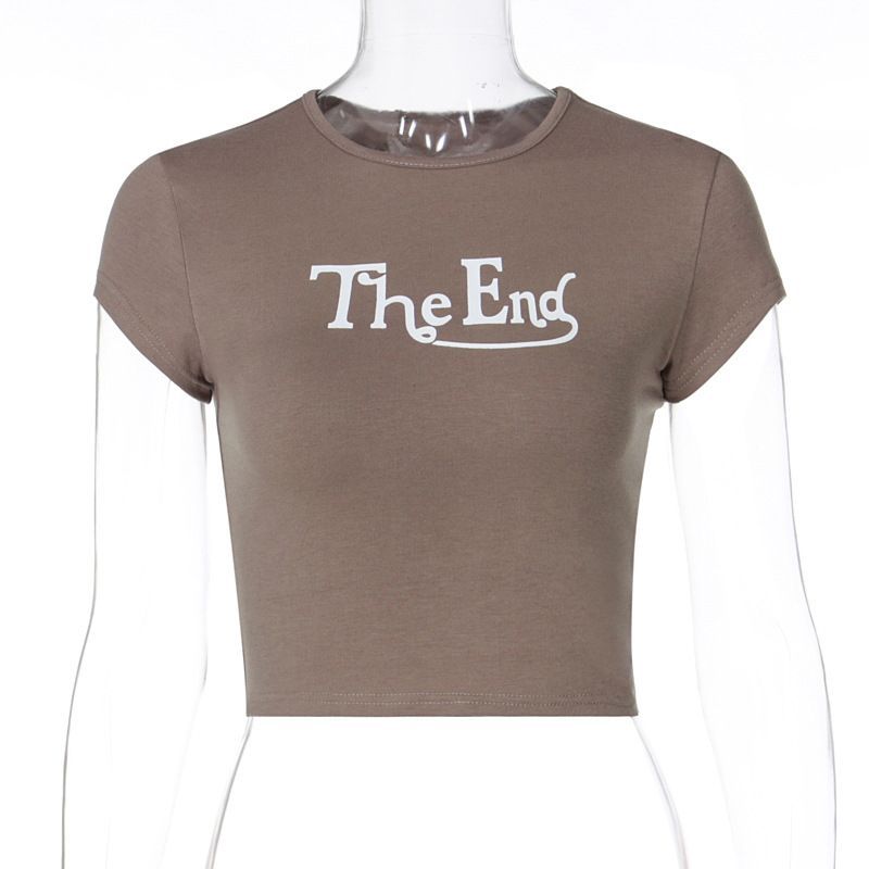 MOONGATE - T-shirt met korte mouwen en letters
