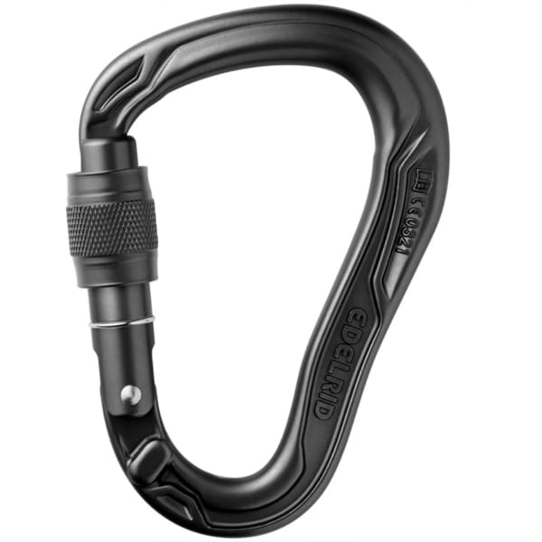 Mousqueton escalade EDELRID HMS BULLET SCREW II black