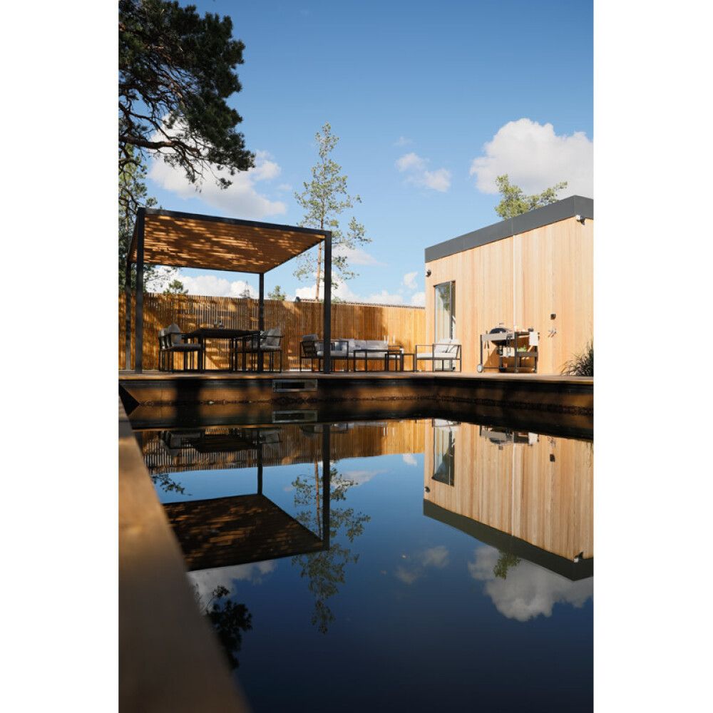 SOFAGRUPPE SENSUM HASSELUDDEN TEAK SVART
