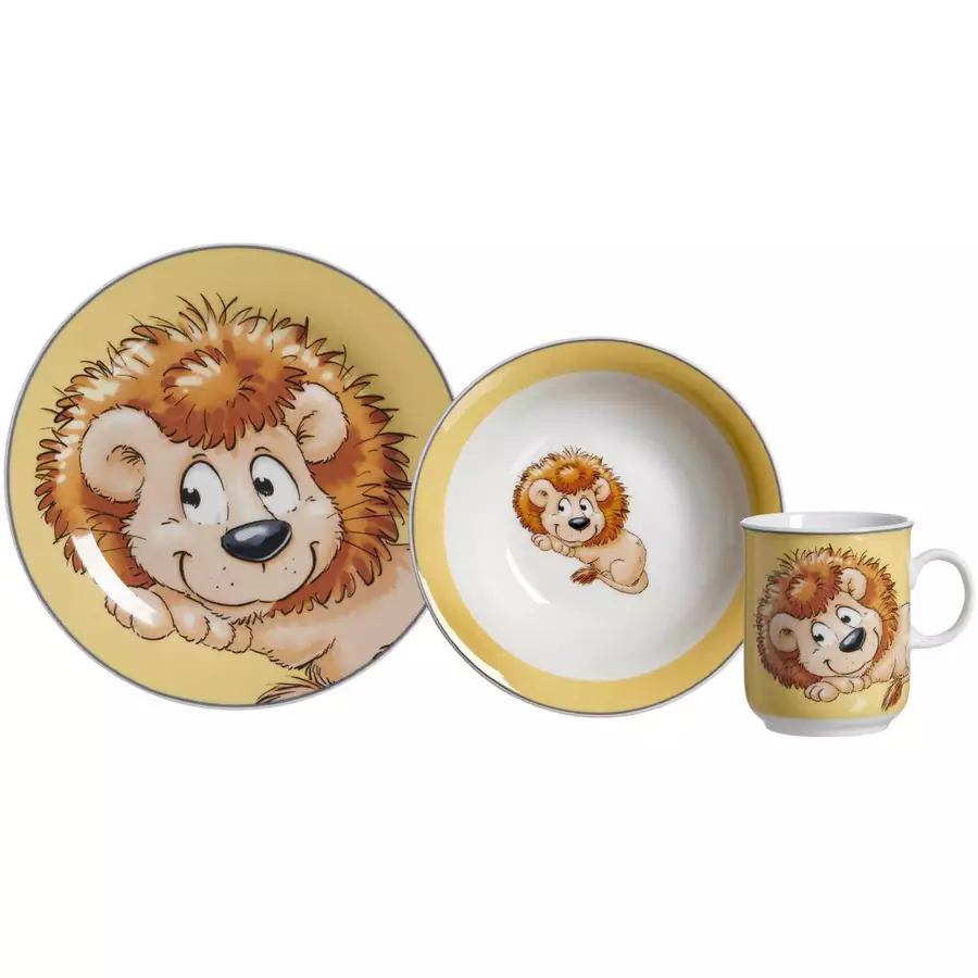 Ritzenhoff & Breker GmbH & Co. KG Kindergeschirr Happy Zoo 8er Set gelb
