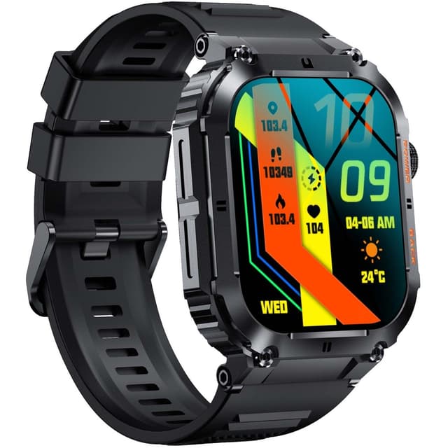Denver SWC-191B Bluetooth SmartWatch with heartrate, blood pressure and blood oxygen sensor & call function