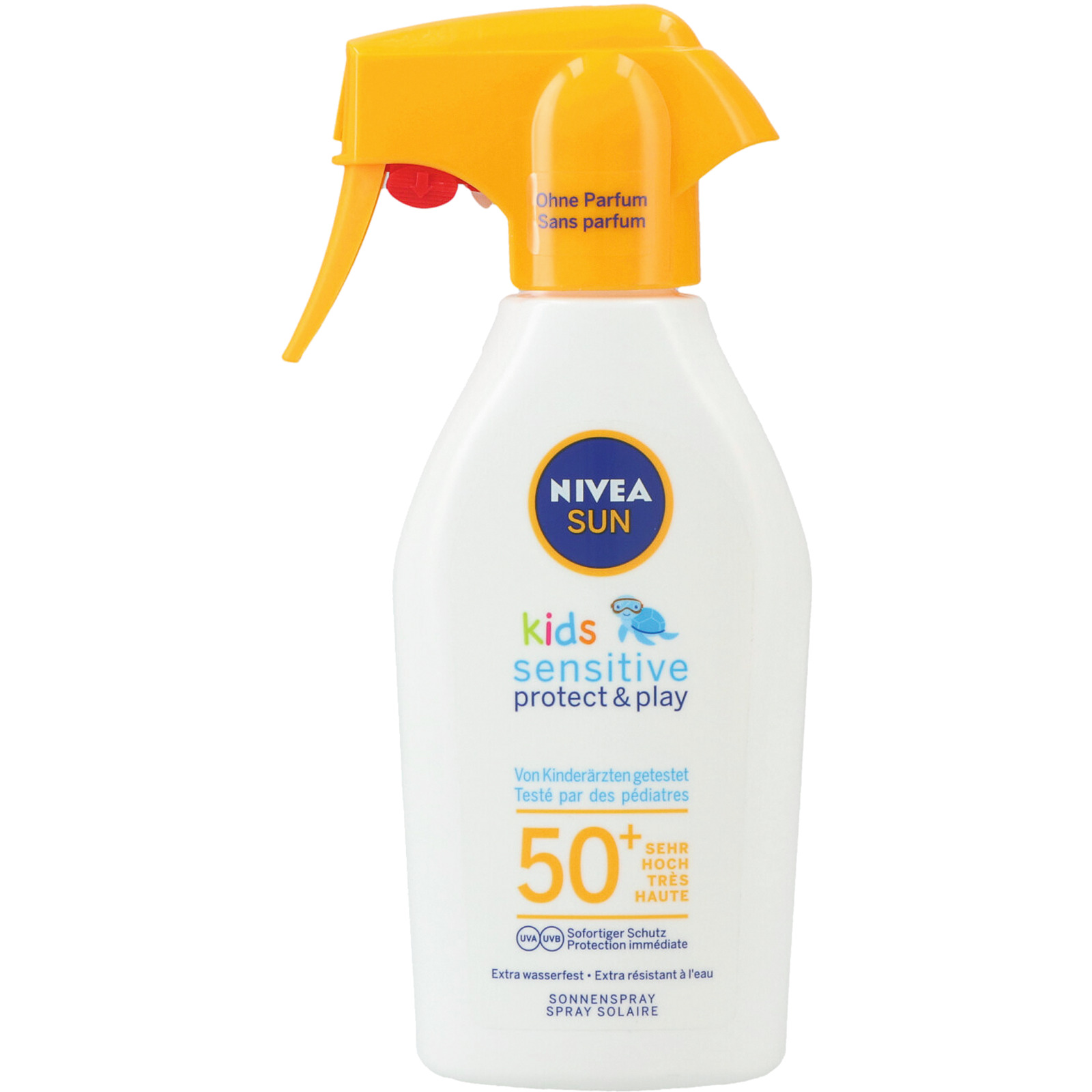 Nivea Sun Spray Kids Protect & Play Sensitive LSF 50+ 300 ml