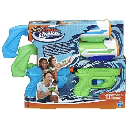 Hasbro Super Soaker Floodtastic Party Pack 4er