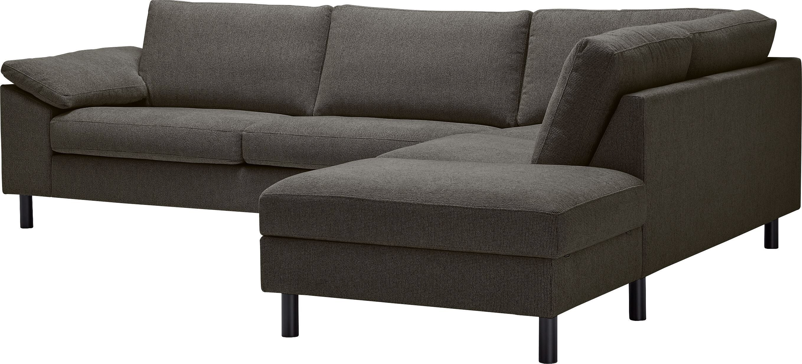 DIENER Ecksofa - Anthrazit / B: 277.0 cm x T: 225.0 cm x H: 81.0 cm