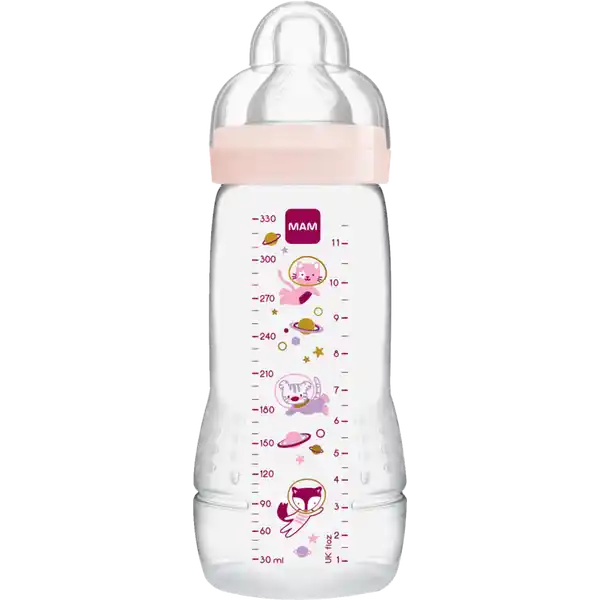 Easy Active Baby Bottle 330ml rosa
