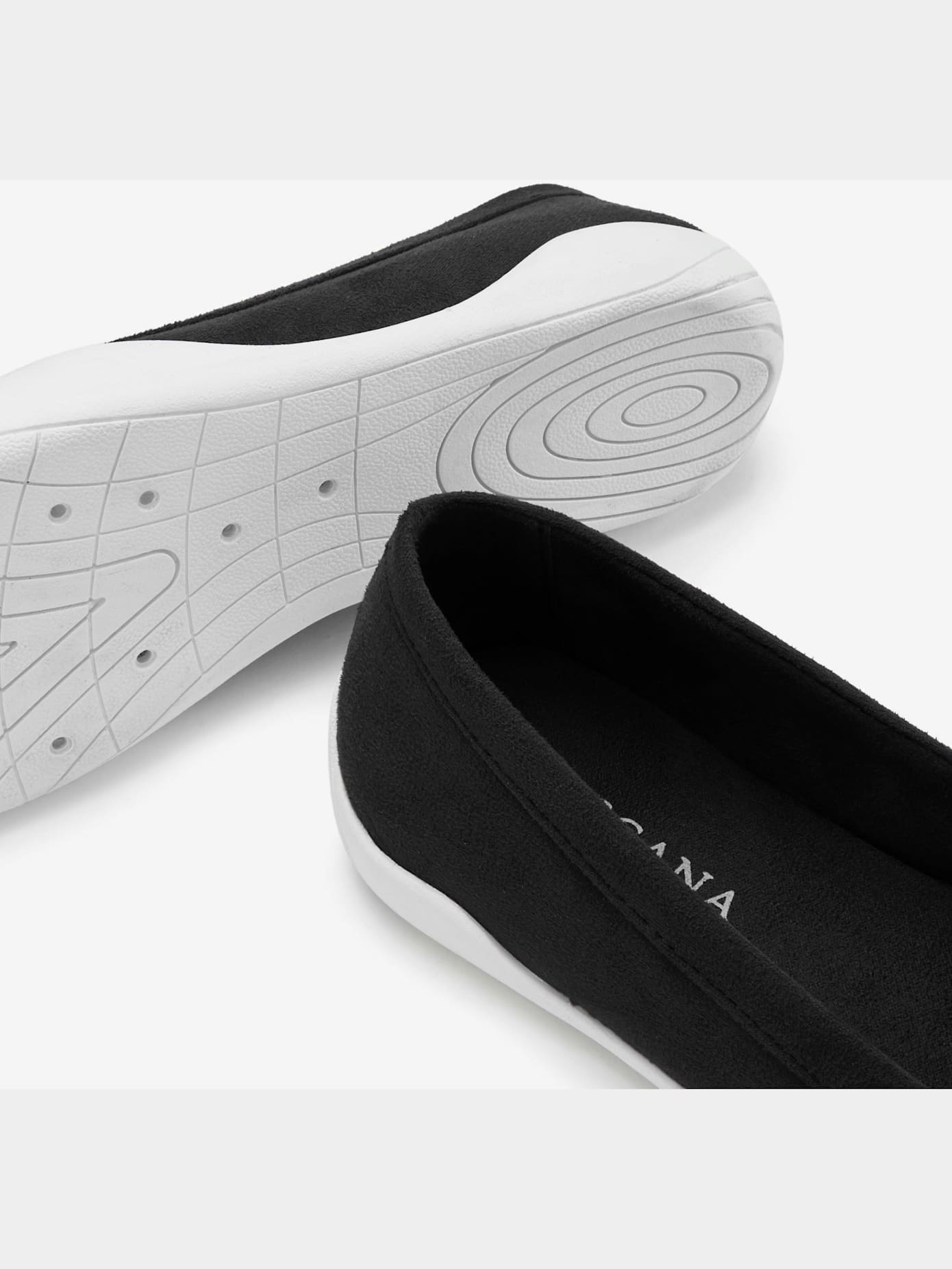 Ballerines avec nœud et semelle ultra-légère et souple