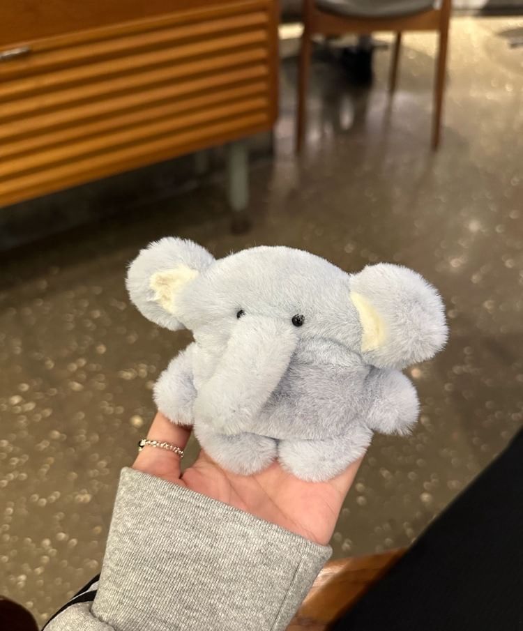 Capritz - Olifant Pluche AirPods / Pro Oordopjeshoesje