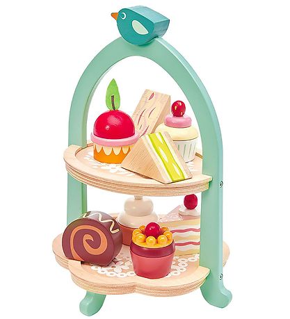 Tender Leaf Holzspielzeug - Snackset - 9 Teile - Vogel