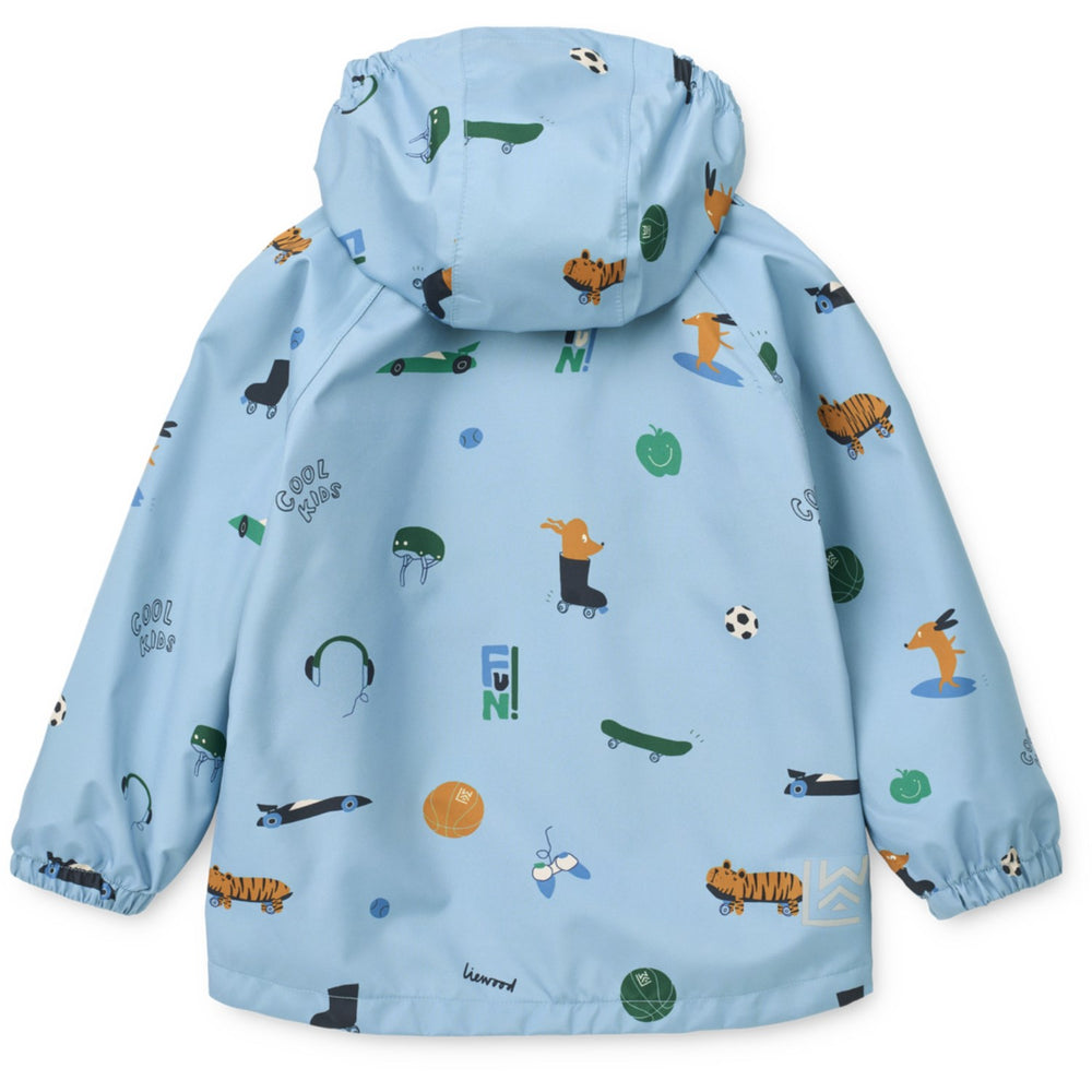 Køb LIEWOOD Fun / Beach Blue Pedia Regntøj Sæt