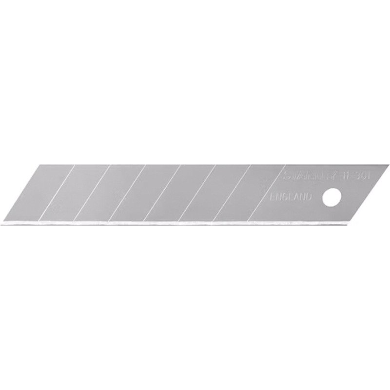 Lames de cutter Stanley 18 mm - étui distributeur de 10