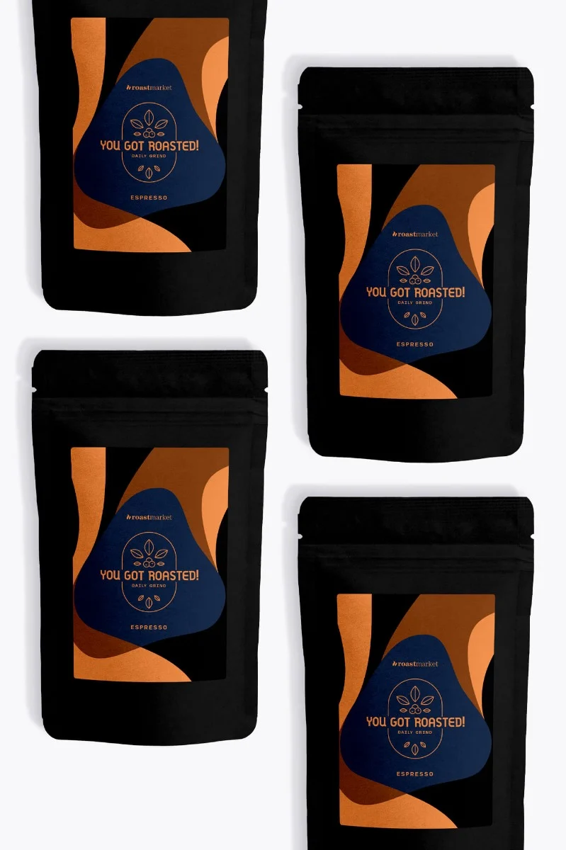 roastmarket you got roasted! Espresso Daily Grind Bio Vorteilspaket 2kg