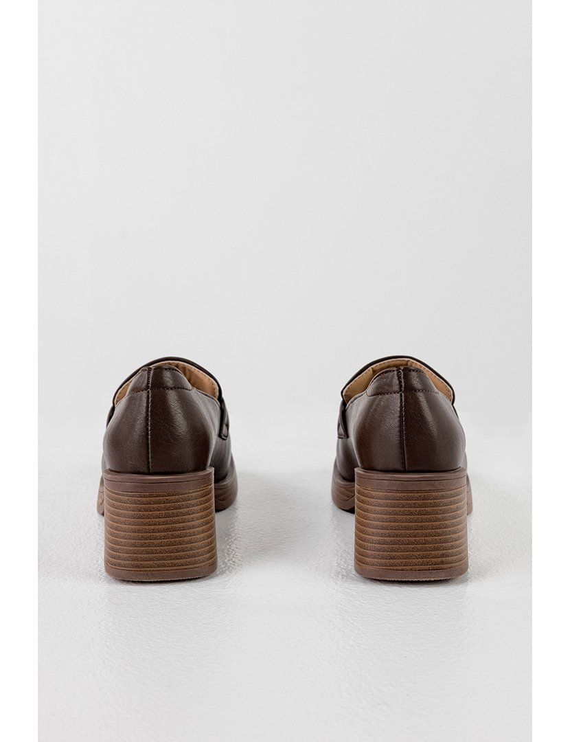 Brown Women's Heel Shoe
