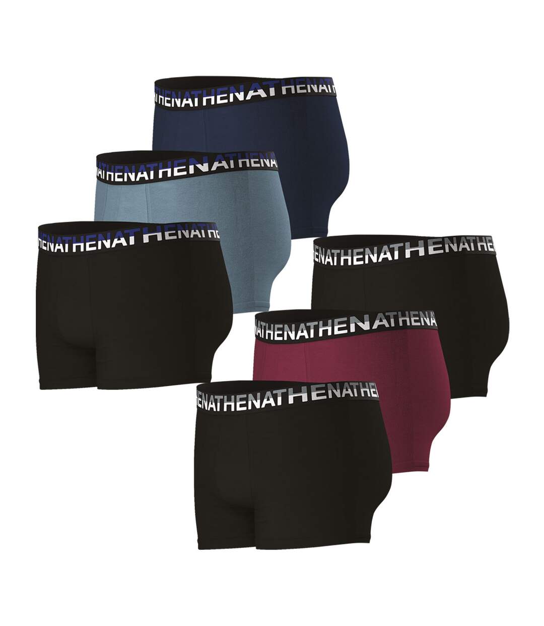 Lot de 6 boxers homme