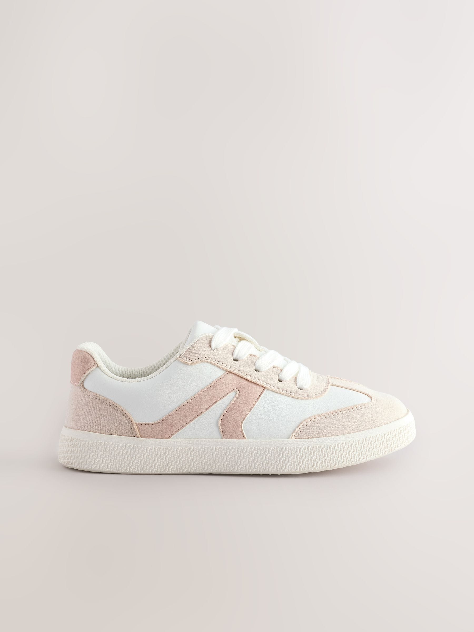Wit - Lifestyle sneakers met veters