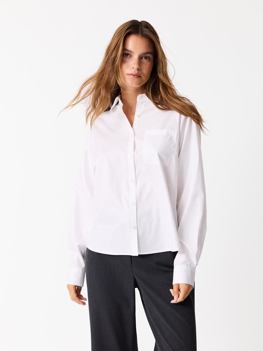Esme skjorte Bright White