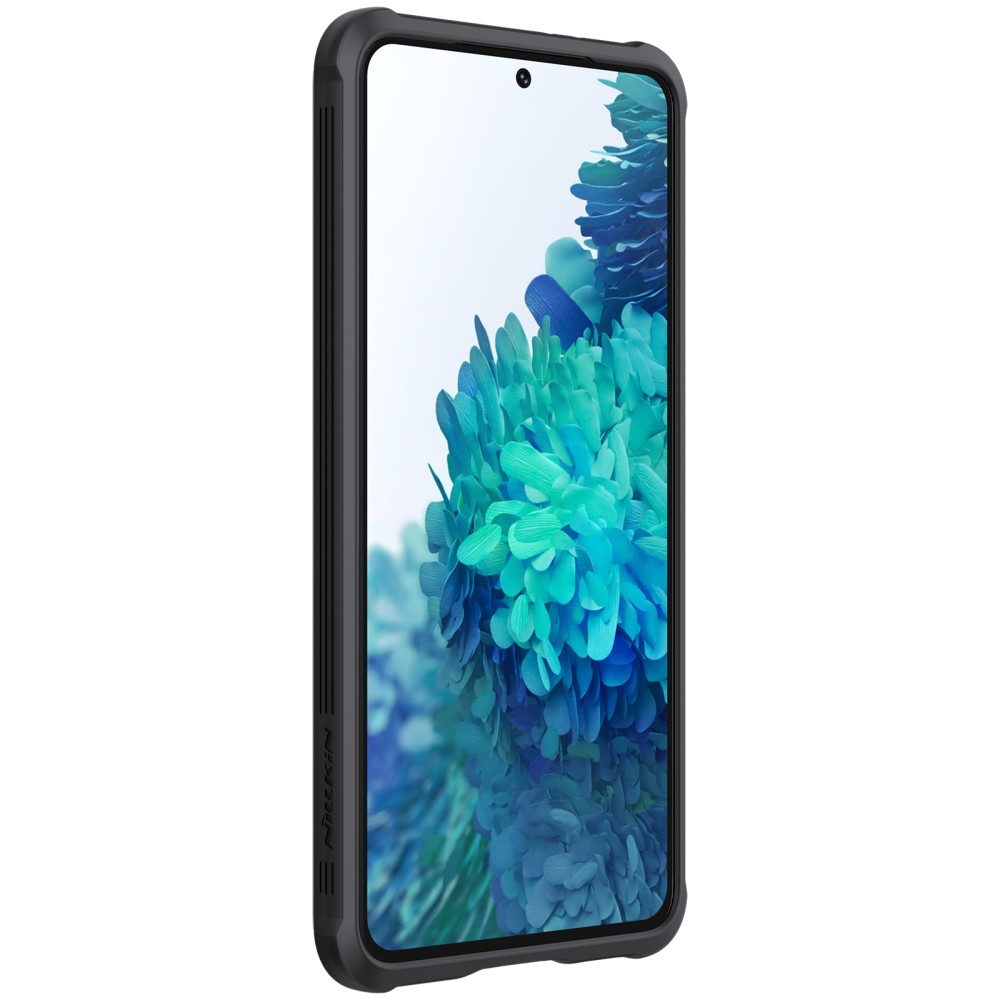 Samsung Galaxy S21 5G Schutz Hülle Cam-Slider Kameraschutz - Schwarz