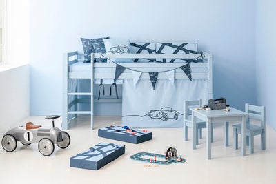Hoppekids ECO Dream Halvhøy Loftseng 90x200, Blå