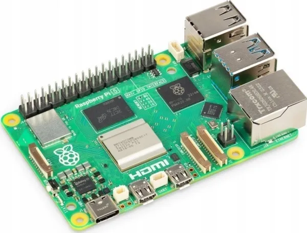 Raspberry Pi 5 Model B - Enkelttavle-computer - Broadcom BCM2712 / 2.4 GHz - RAM 16 GB - 802.11a/b/g/n/ac, Bluetooth 5.0