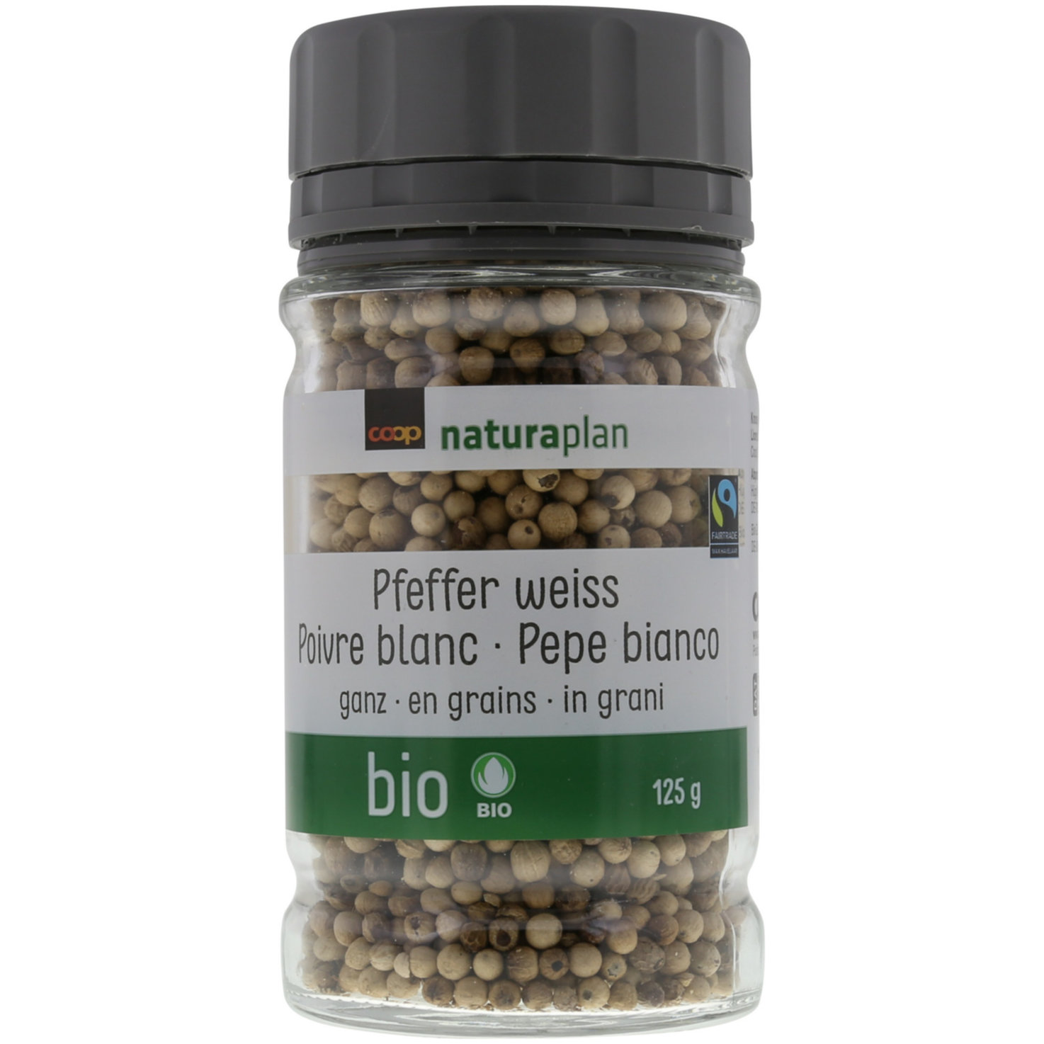 Naturaplan Bio Fairtrade Pfeffer weiss ganz