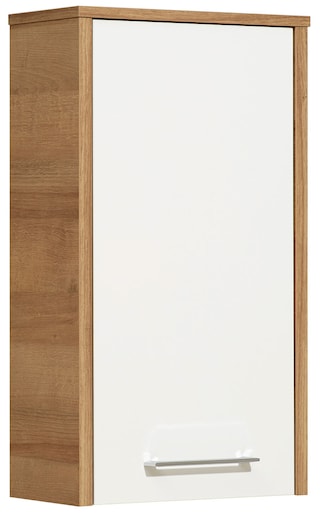 vito Wandschrank 40 x 72 cm braun/weiß