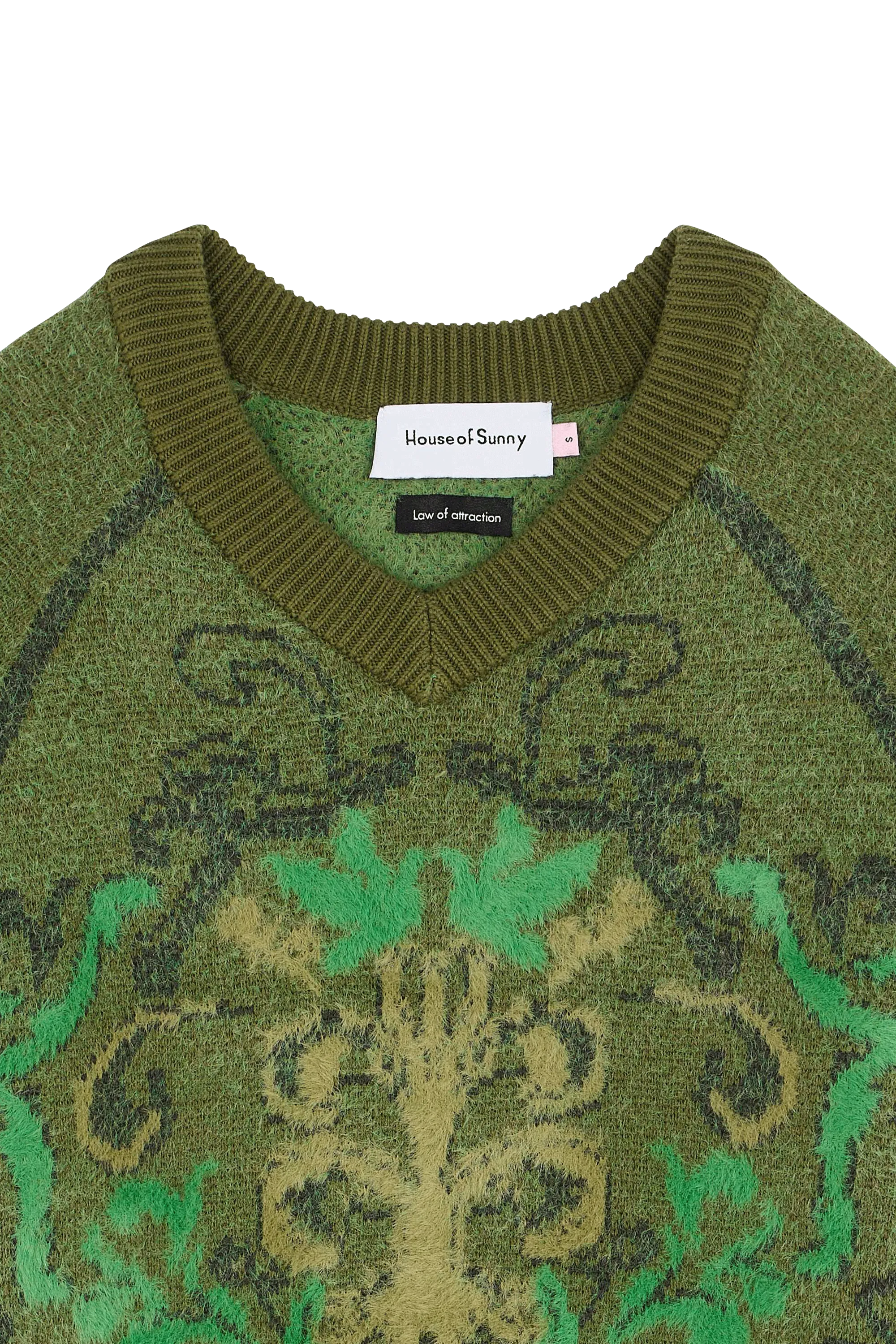 HOUSE OF SUNNY Pull THE PRINCE KNIT Vert