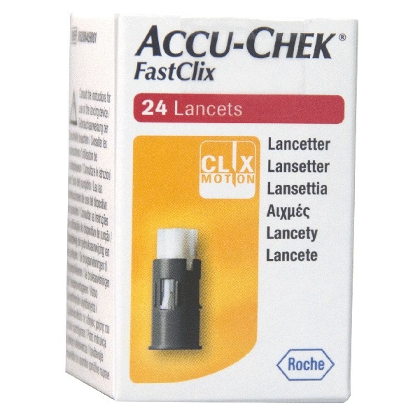 Accu Chek Fastclix lancet 24st