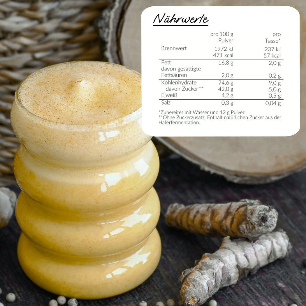 Pelster's Kurkuma Mix mit Haferdrink