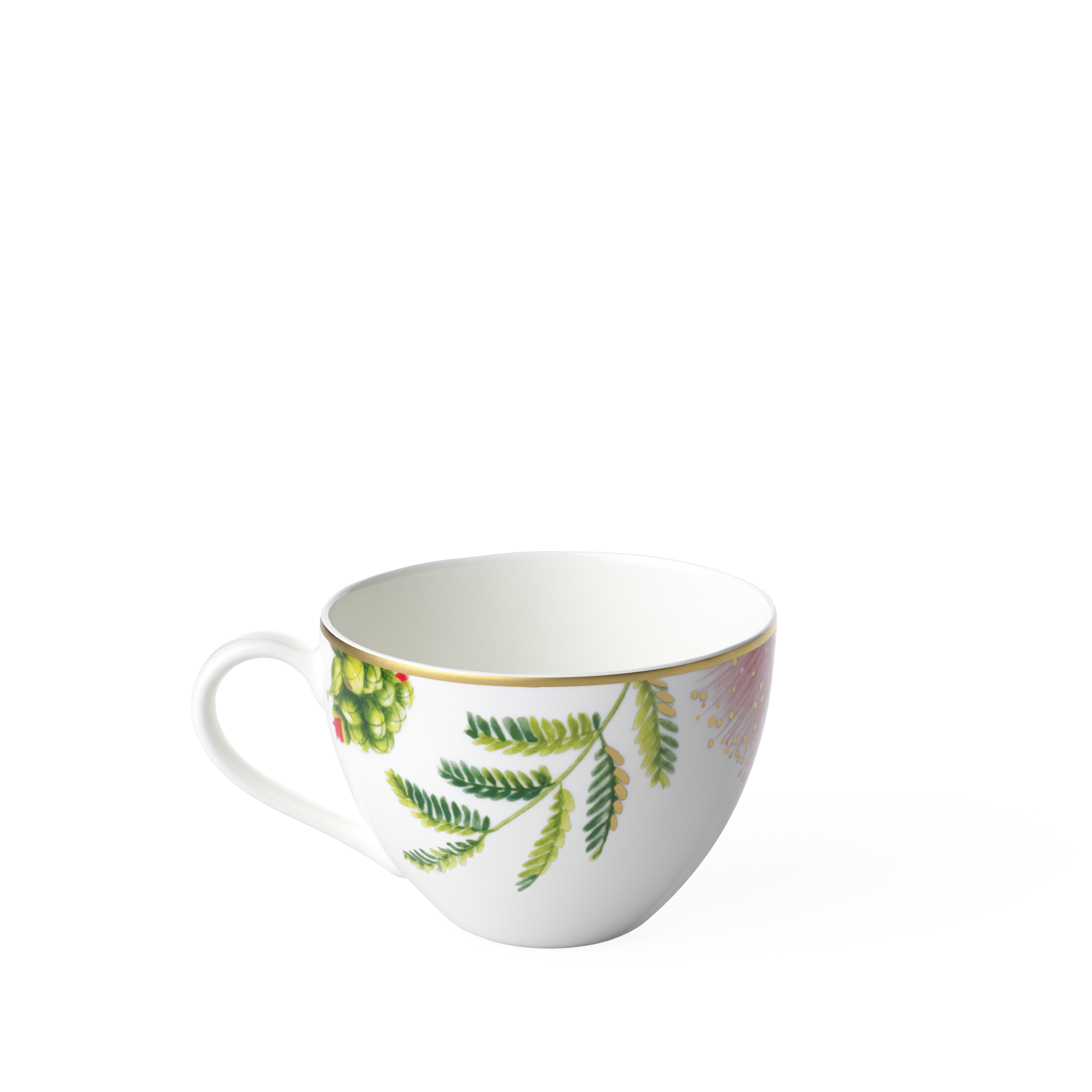 Amazonia Coffee cup Multi-colored, 5.1 oz, Premium Bone Porcelain