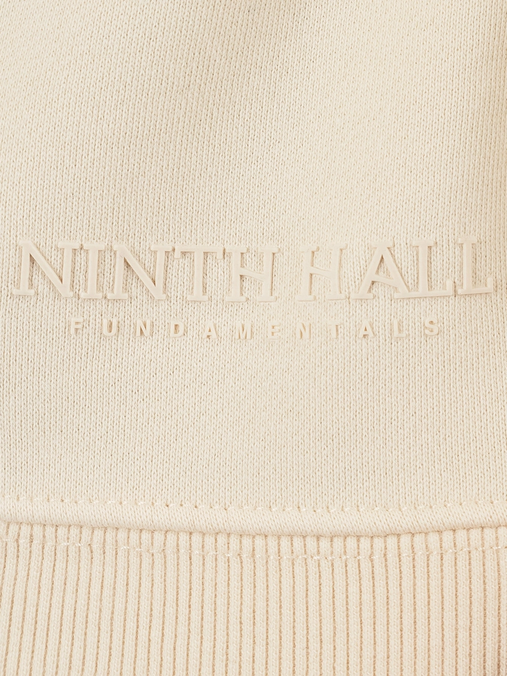 Ninth Hall Fundamental Crew Sweater tan