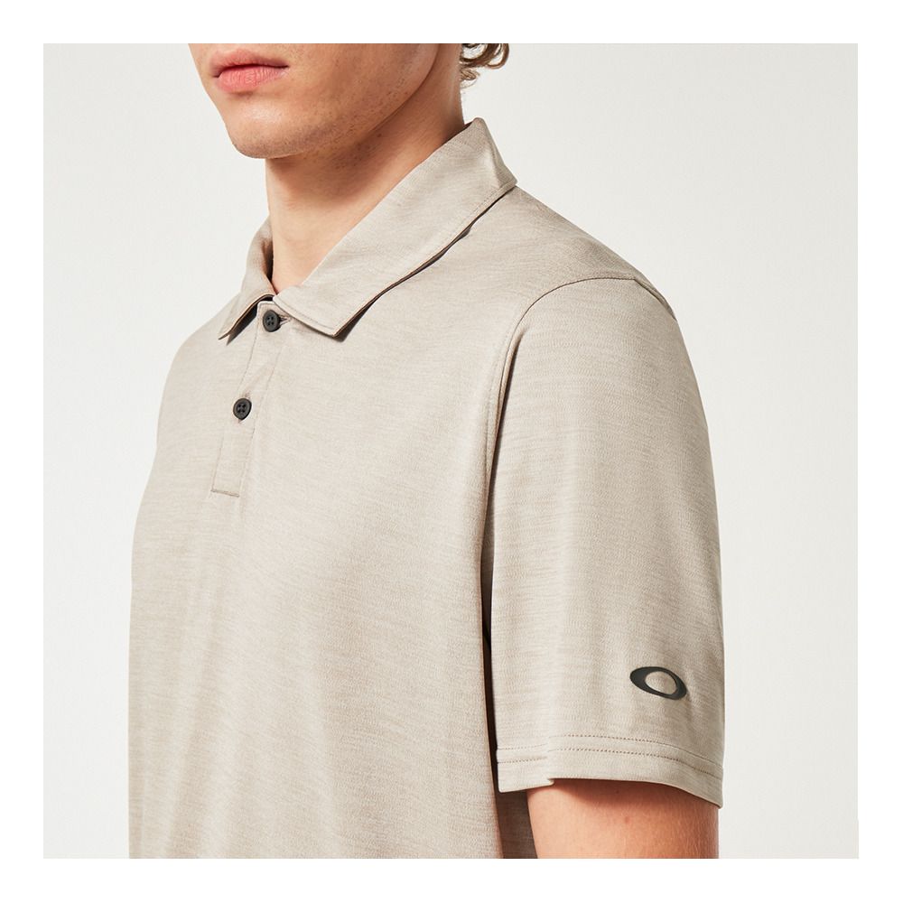 Oakley AERO HYDROLIX - Polo Homme arctic white hthr