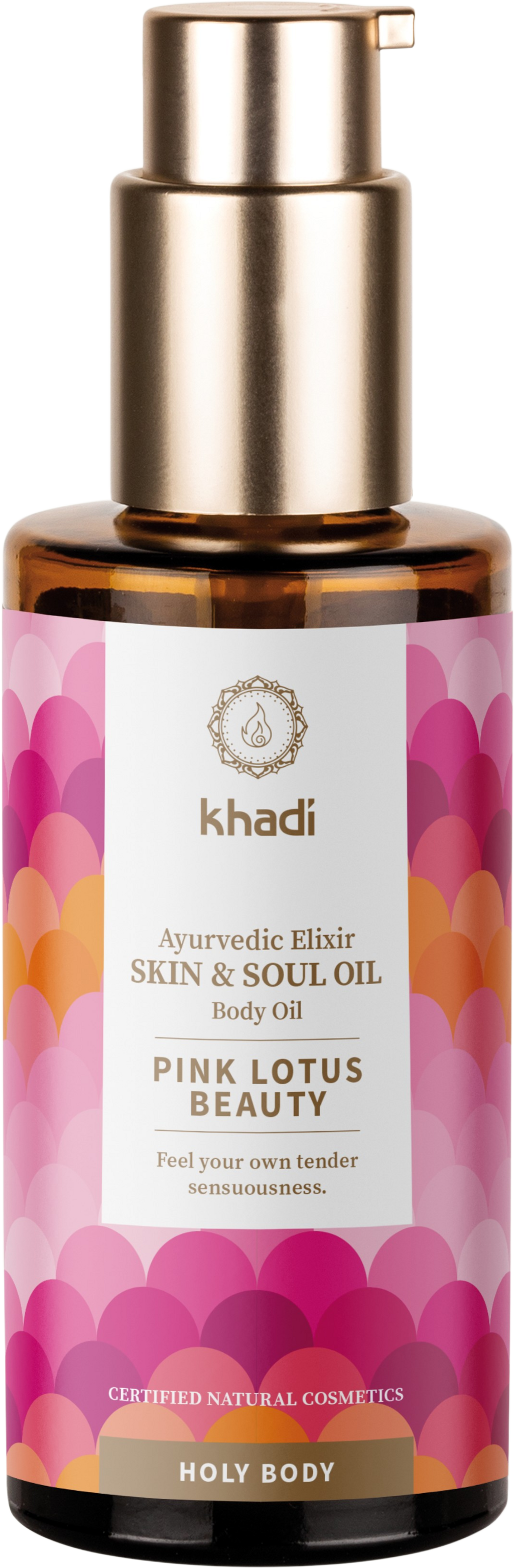 Khadi®  Holy Body Körperöl Pink Lotus Beauty, 100 ml