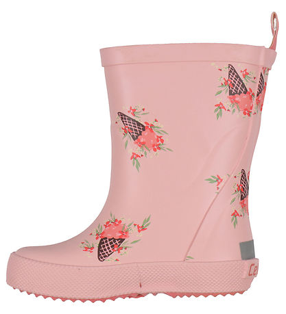 CeLaVi Gummistiefel - Peach Blossom m. Eistüten