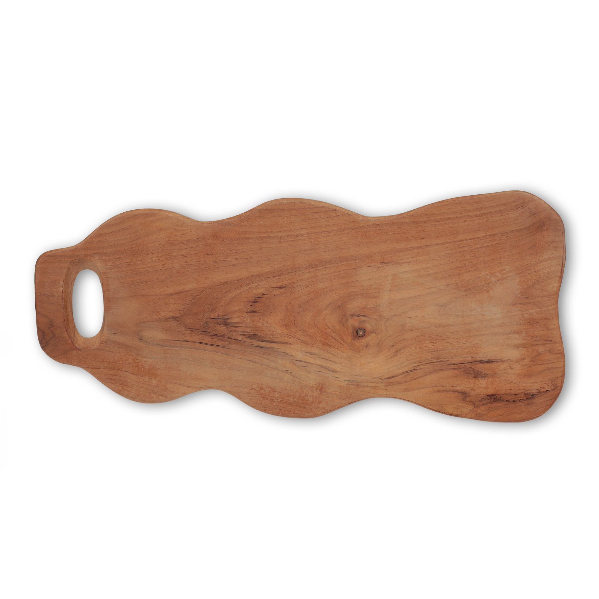Schneidebrett Teak, natur, L 60 cm, B 25 cm, H 1,5 cm zu 22,80
