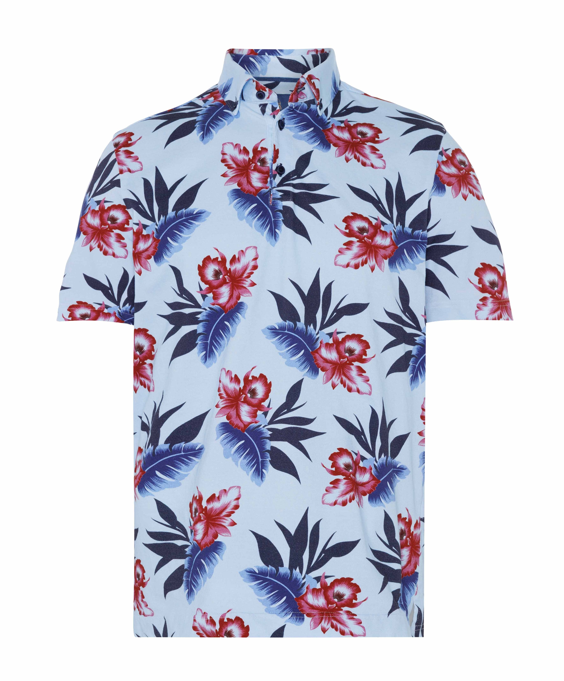 Eden Valley Heren polo blauw