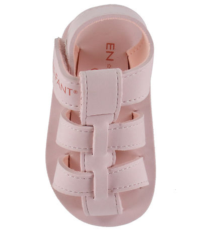 En Fant Sandalen - Klettband - Brüniert Lilac