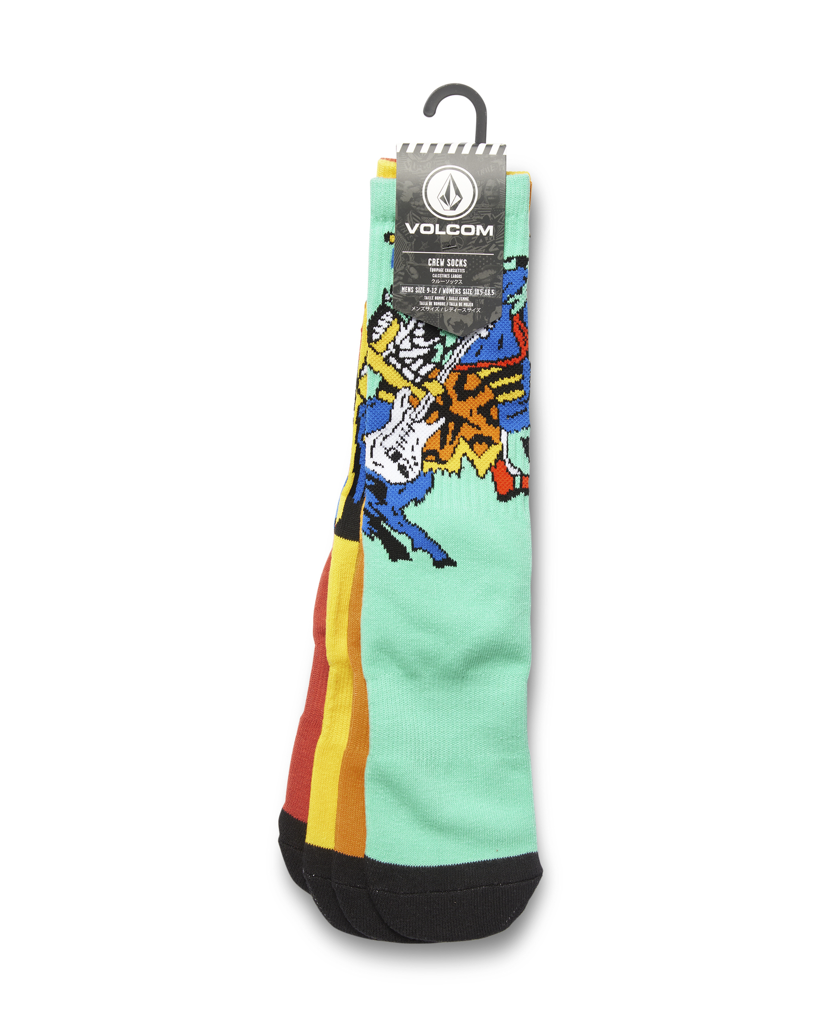 Volcom FA Bob Mollema Sock 4Pack Mint
