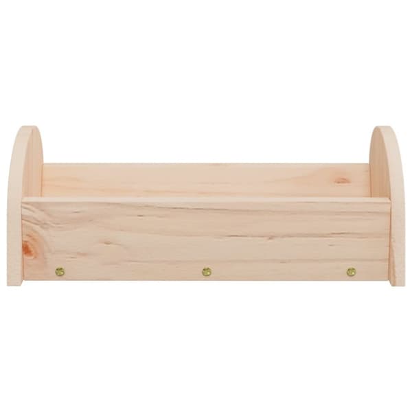 vidaXL Høymater for kanin 28x10x10 cm heltre gran